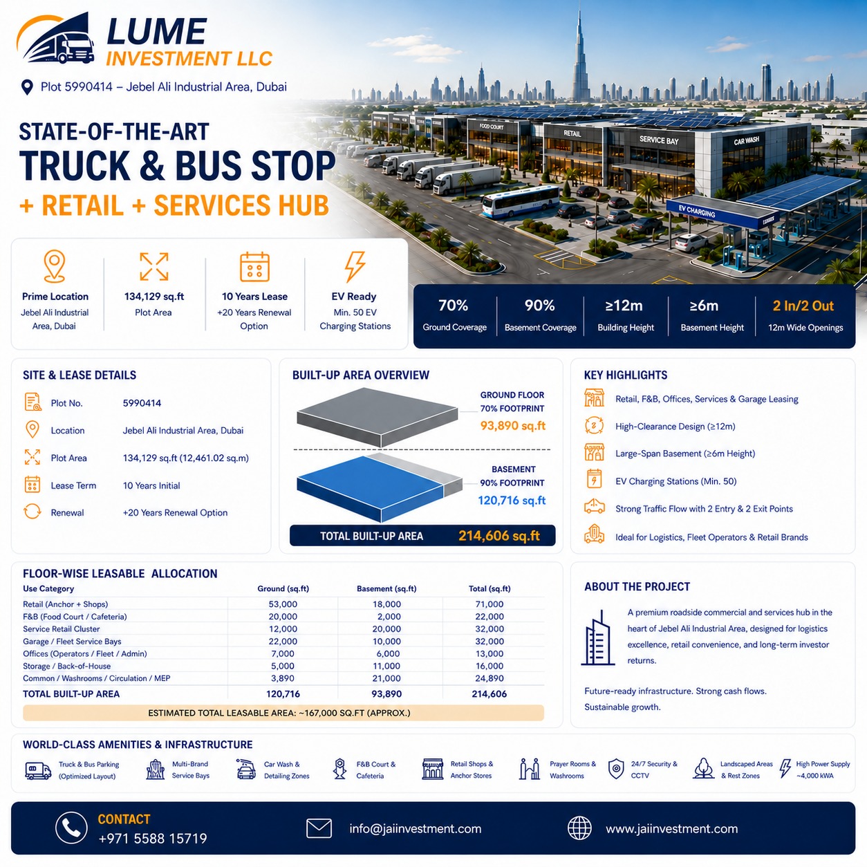 Jebel Ali Truck & Bus Stop Hub